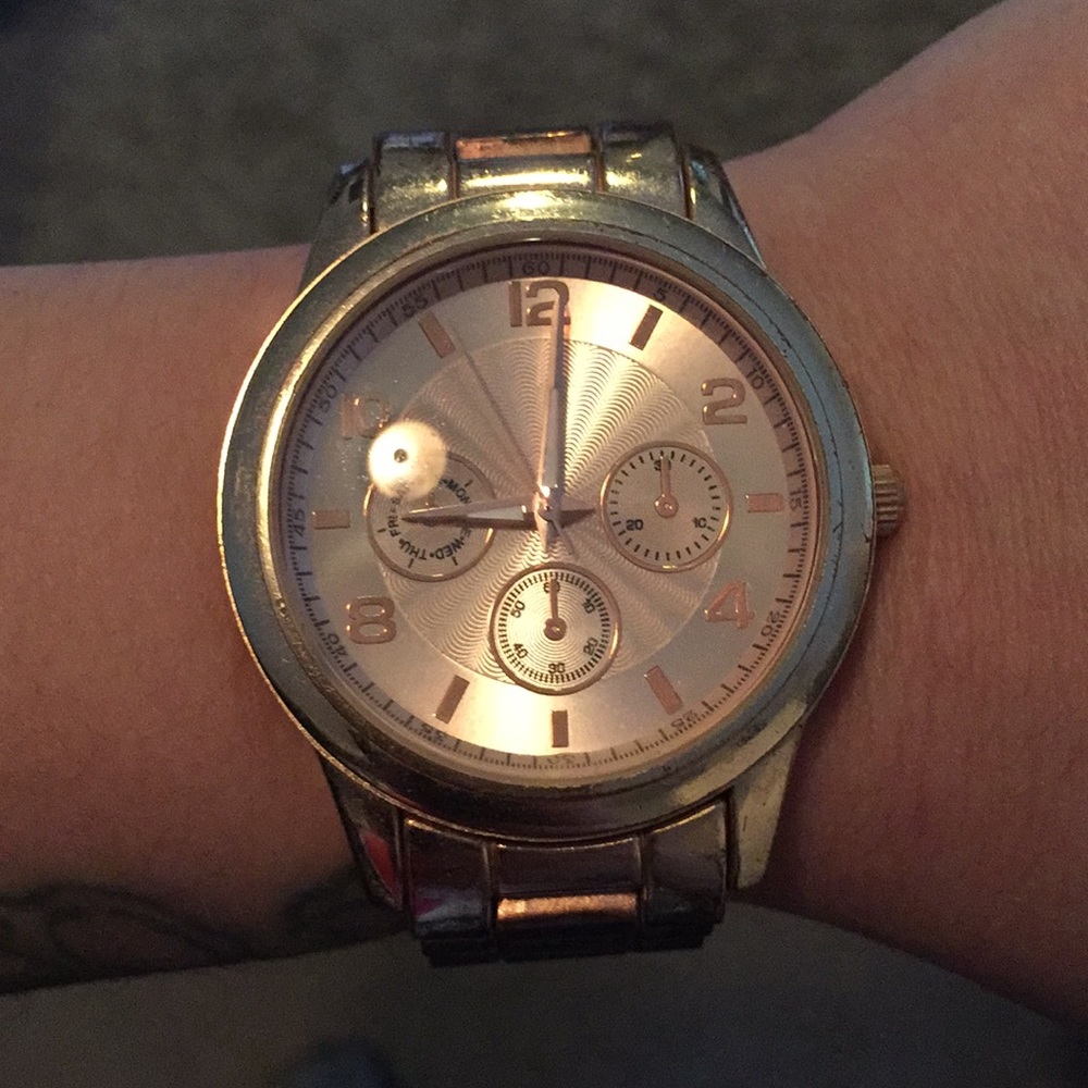 Rose Gold Watch